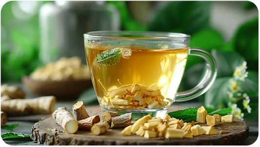 Moringa Lemon Ginger Tea: Refreshing Wellness in a Cup