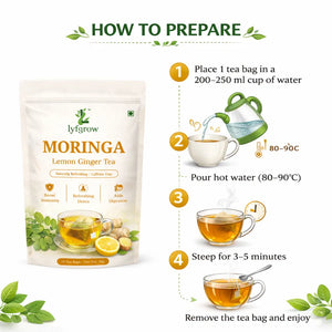 Moringa Lemon Ginger Tea