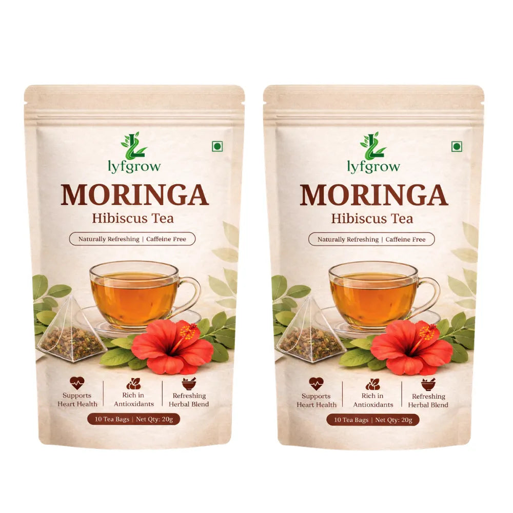 Lyfgrow Moringa Hibiscus Tea