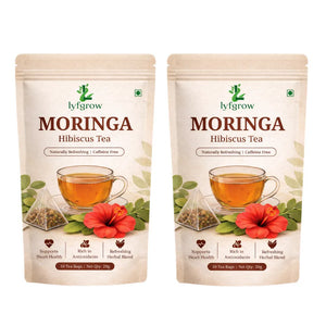 Lyfgrow Moringa Hibiscus Tea