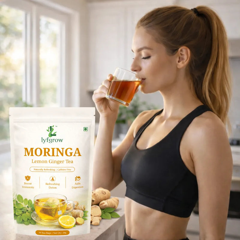 Moringa Lemon Ginger Tea