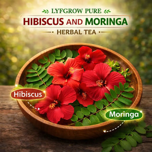 Lyfgrow Moringa Hibiscus Tea
