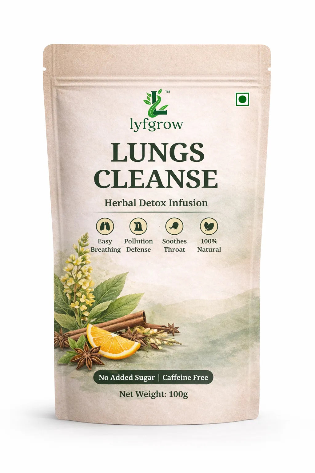 Lungs Cleanse Herbal Detox Infusion