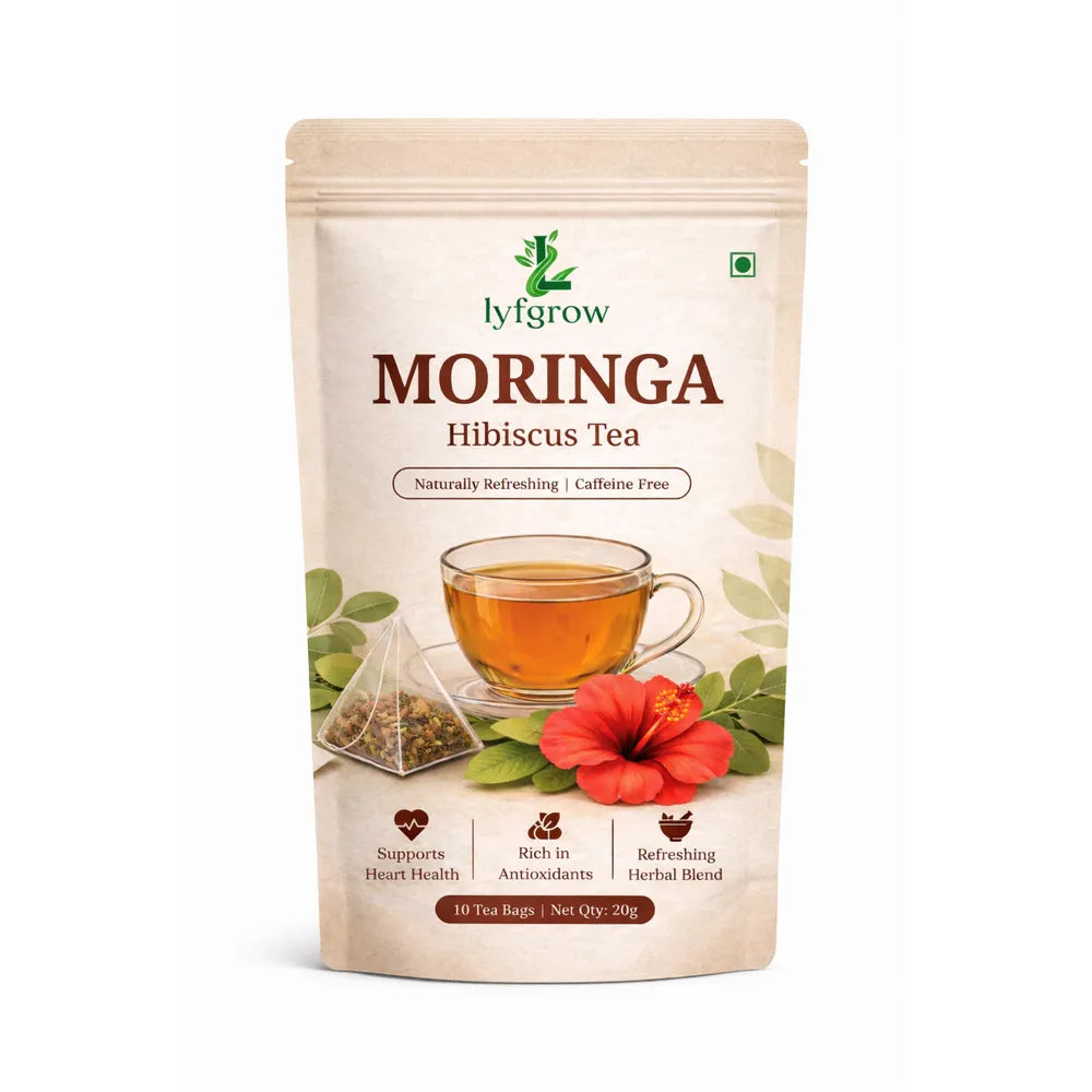 Lyfgrow Moringa Hibiscus Tea