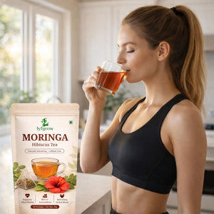 Lyfgrow Moringa Hibiscus Tea
